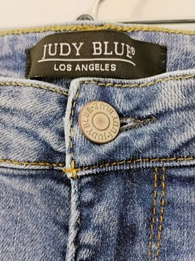 Judy Blue Medium Vintage Wash High-Rise Boyfriend Jeans - 13/31